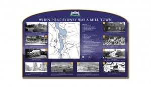 Port Sydney Plaque